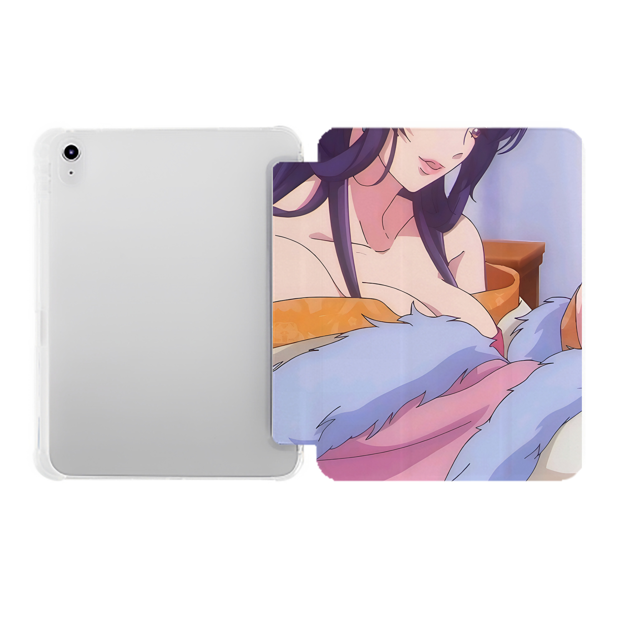 （画像用） 薬屋のひとりごと The Apothecary Diaries IPad ケース ペン収納付き 三つ折りスタンド PUレザー×シリコン 対応機種9.5/10.5/10.9インチ